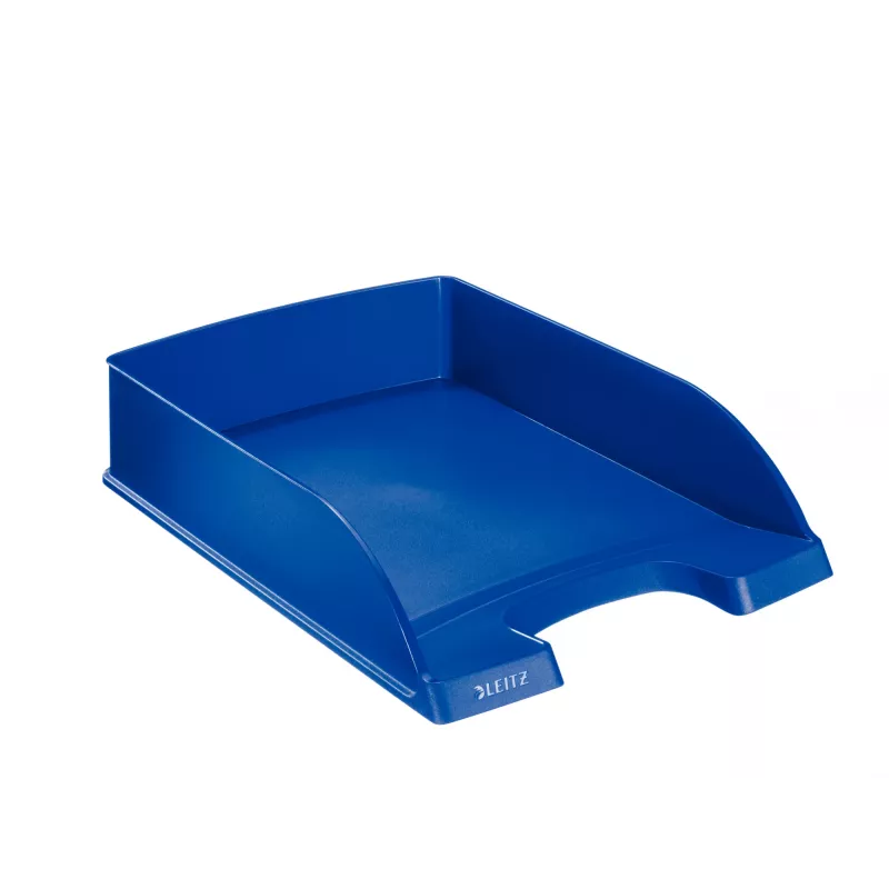 Leitz Plus Cesta de correspondência, standard, poliestireno, azul, 255 mm, 357 mm, 70 mm, 280 g
