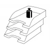 Leitz Plus Cesta de correspondência, standard, poliestireno, cinzento, 255 mm, 357 mm, 70 mm, 280 g