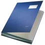 Leitz Livro de assinaturas 20 separadores A4, azul, polipropileno (PP), A4, 240 mm, 340 mm, 28 mm