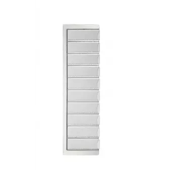 Leitz 60040001 etiqueta autocolante retângulo arredondado branco