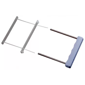 Leitz Varetas de arquivo, cinzento, transparente, polipropileno (PP)