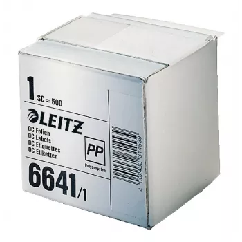 Leitz 66411000 etiqueta autocolante transparente