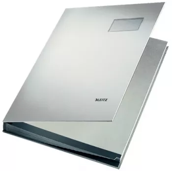 Leitz 5700-00-85 pasta de assinaturas, 20 compartimentos, A4, cinzento