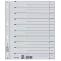 Leitz 16500085 Separador numérico cartão cinzento
