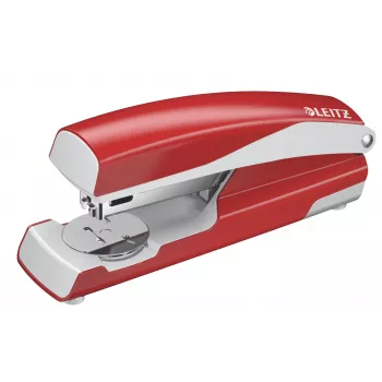 Leitz NeXXt agrafador, 30 folhas, cinzento, vermelho, P3, metal, plástico, 80 g/m², superior