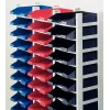 Leitz bandeja de correspondência Rack Plus 3 compartimentos, plástico, preto, A4, A4, 3 gavetas, correspondência