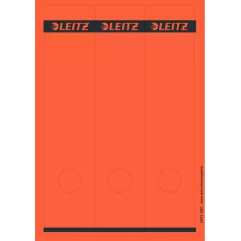 Leitz 16870025 Etiquetas autocolantes retangulares vermelhas 75 unid.