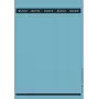 Leitz 16880035 Etiqueta autocolante retangular azul 125 unid.