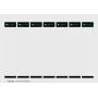 Leitz Etiquetas de lombada, imprimíveis em PC, para LAF 180°, 50 mm, 175 unid., cinzento, dossiê, 25 folhas, cartão, 130 g/m², 3,1 cm
