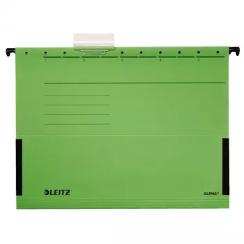 Leitz Alpha Pasta suspensa A4 verde