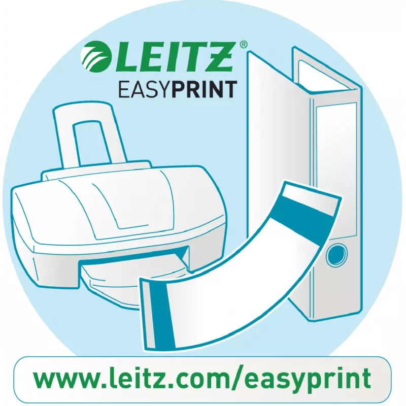 Leitz 16862035 Etiqueta autocolante retangular azul 150 unid.