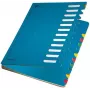 Leitz 59120035 índice com separadores azul