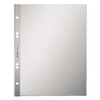 Leitz Premium Pocket A5, 30 % plástico reciclado de resíduos industriais, A5, transparente, polipropileno (PP), 0,13 mm, 170 mm, 215 mm
