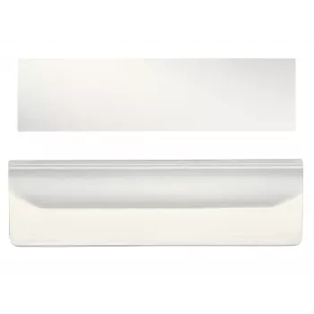 Leitz porta-etiquetas com clip com etiqueta para tabuleiros Plus, plástico, transparente, 55 mm, 15 mm, 20 g, 1 unid.