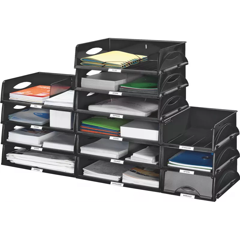 Leitz tabuleiro Sorty Landscape A4 Maxi, cinzento, 405 mm, 300 mm, 125 mm, 500 g, 1 unid.