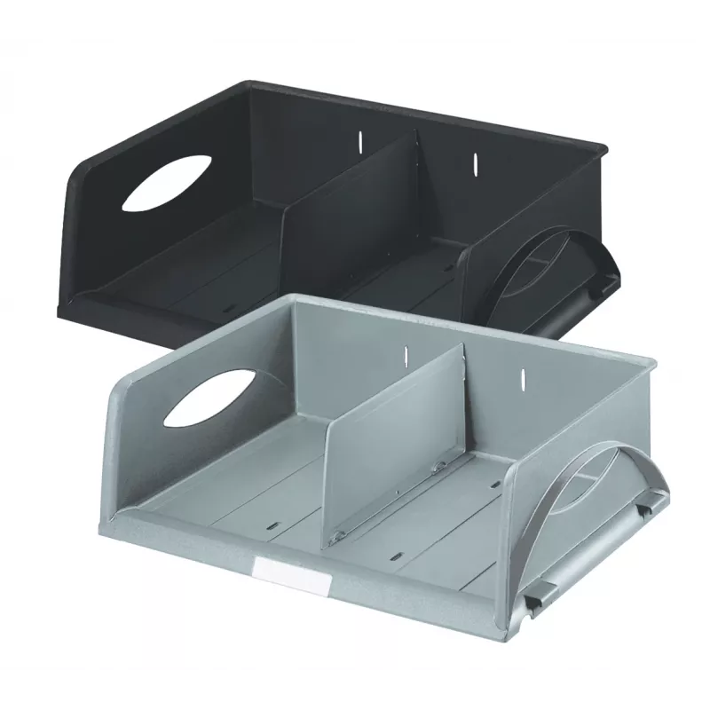 Leitz tabuleiro Sorty Landscape A4 Maxi, cinzento, 405 mm, 300 mm, 125 mm, 500 g, 1 unid.