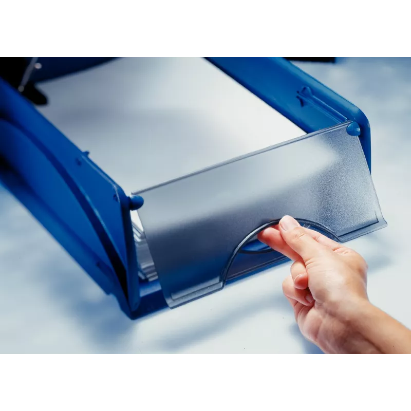 Leitz tabuleiro Sorty A4, poliestireno, cinzento, 285 mm, 385 mm, 1 mm, 750 g