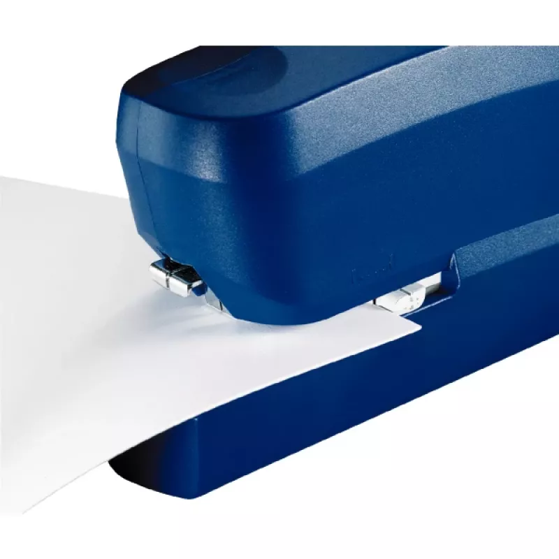 Leitz agrafador elétrico 5533 NeXXt flat clinch 20 folhas, 20 folhas, 200 agrafos, 2 cm, plástico, azul, 1 kg