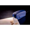Leitz agrafador elétrico 5533 NeXXt flat clinch 20 folhas, 20 folhas, 200 agrafos, 2 cm, plástico, azul, 1 kg