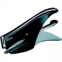 Leitz agrafador 5547, 15 folhas carregamento traseiro, 15 folhas, preto, prateado, P1, 4,95 cm, traseiro, 150 agrafos