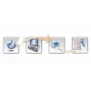 Leitz índice imprimível em PC, PP, extra largo, índice numérico com separadores, polipropileno (PP), azul, verde, laranja, vermelho, amarelo, 245 mm, 2 mm, 305 mm