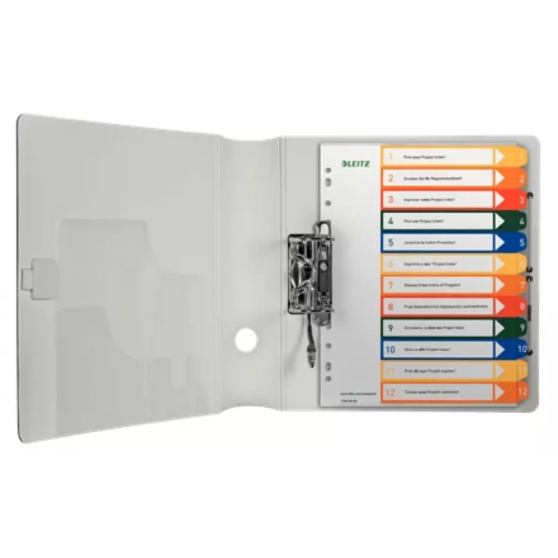 Esselte 12940000 índice com separadores índice numérico com separadores polipropileno (PP) colorido