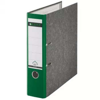 Leitz dossiê de alavanca plástico A4 80 mm 180° dossiê de anéis verde