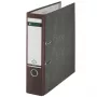Leitz dossiê de alavanca plástico A4 80 mm 180° dossiê de anéis castanho