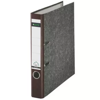 Leitz dossiê de cartão 180° dossiê de anéis A4 castanho