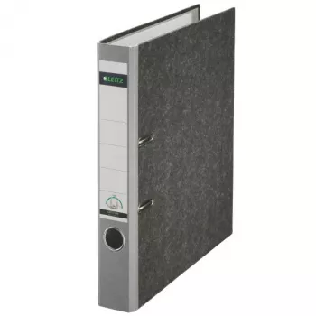 Leitz dossiê de cartão 180° dossiê de anéis A4 cinzento
