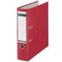 Leitz dossiê de alavanca plástico A4 80 mm 180° vermelho dossiê de anéis