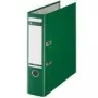 Leitz dossiê de alavanca plástico A4 80 mm 180° verde dossiê de anéis