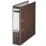 Leitz dossiê de alavanca plástico A4 80 mm 180° dossiê de anéis castanho