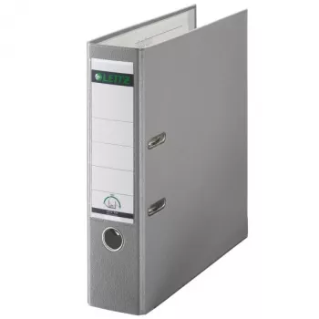 Leitz dossiê de alavanca plástico A4 80 mm 180° dossiê de anéis cinzento