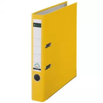 Leitz dossiê de alavanca plástico 180° A4 amarelo