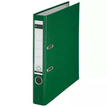 Leitz dossiê de alavanca plástico 180° dossiê de anéis A4 verde
