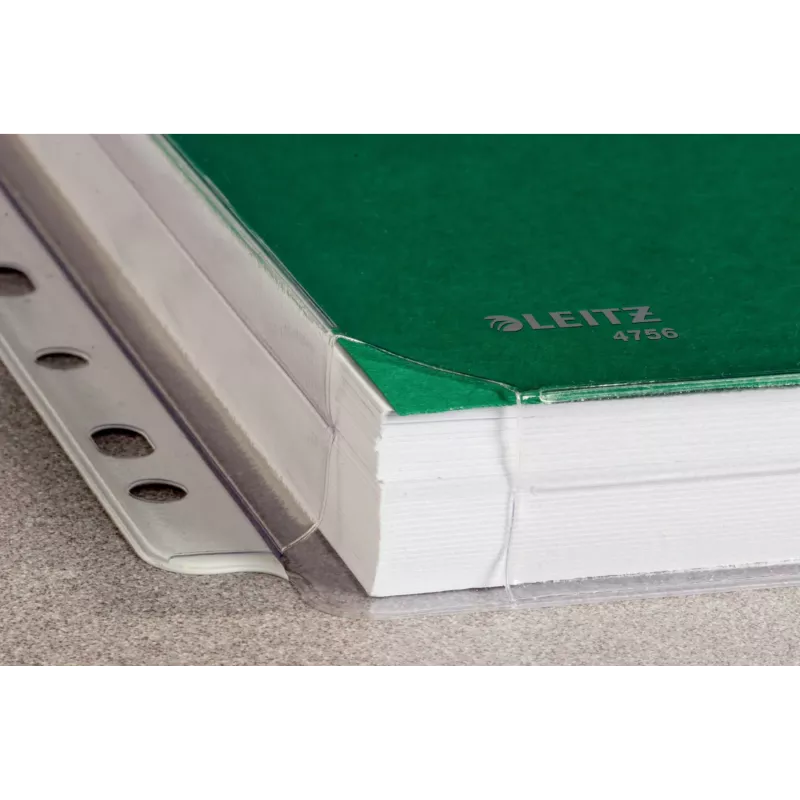 Leitz Capa de plástico expansível 170my A4, 210 x 297 mm (A4), transparente, policloreto de vinilo (PVC), vertical, superior, 80 g/m²