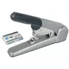 Leitz Agrafador Heavy Duty agrafagem plana, 60 folhas, cinzento, cinzento-claro, agrafagem standard, 25/10, 6 cm, 110 agrafos