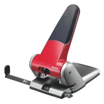 Leitz Perfurador Heavy Duty 5180 65 folhas vermelho