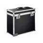 Leitz Pasta de arquivo móvel com fecho A4, preto, cromado, plástico, fecho de combinação, 15 L, 366 mm, 165 mm
