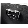 Leitz Pasta de arquivo móvel com fecho A4, preto, cromado, plástico, fecho de combinação, 15 L, 366 mm, 165 mm