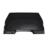 Leitz Cesta de correspondência Plus, plástico, preto, A4, 242 x 330 x 60 mm, 255 mm, 357 mm
