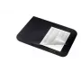 Leitz Plus Tapete de secretária, Preto, Policloreto de vinilo (PVC), 530 mm, 400 mm, 1 unid.