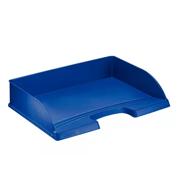 Leitz Bandeja de correspondência Plus Horizontal Standard, Plástico, Azul, A4, 350 x 245 x 63 mm, 363 mm, 273 mm