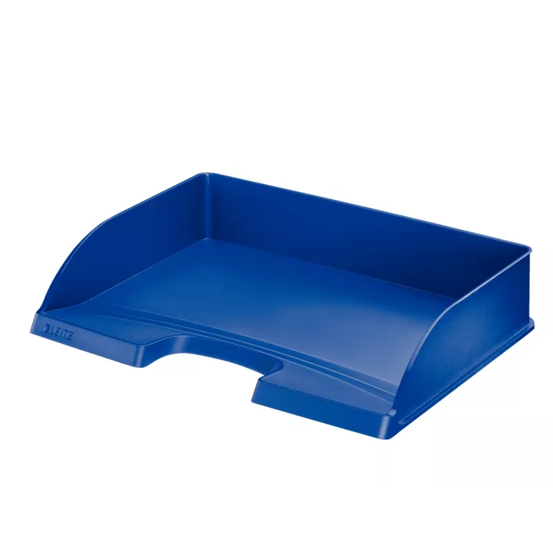 Leitz Bandeja de correspondência Plus Horizontal Standard, Plástico, Azul, A4, 350 x 245 x 63 mm, 363 mm, 273 mm