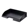 Leitz Bandeja de correspondência Plus Horizontal Standard, Plástico, Preto, A4, 350 x 245 x 63 mm, 363 mm, 273 mm