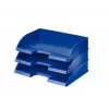 Leitz Bandeja de correspondência Plus Horizontal Jumbo, Plástico, Azul, A4, Carta, Nota, Papel, 350 x 245 x 97 mm, 363 x 273 x 103 mm
