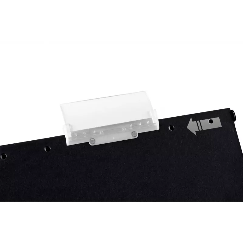 Leitz Pasta de arquivo suspenso Alpha Active FSC®, A4, Preto, Cartão, 348 mm, 260 mm, 90 g