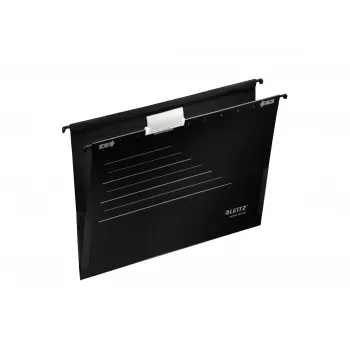 Leitz Bolsa suspensa Alpha Active FSC®, A4, Preto, Cartão, 348 mm, 260 mm, 90 g