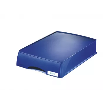 Leitz Bandeja de correspondência Unidade de gaveta Plus, Plástico, Azul, A4, 234 x 325 x 53 mm, 255 mm, 376 mm